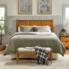 Hearth & Hand With Magnolia 3pc Washed Loop Stripe Duvet Cover Bedding Set - Hearth & Hand™ with Magnolia Sage Green