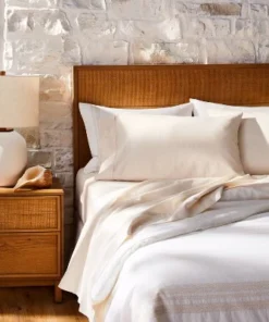 Hearth & Hand With Magnolia Mélange Dyed Sheet Set - Hearth & Hand™ with Magnolia Oatmeal -Hearth Shop GUEST 0e60377e d1de 461a a8ba 82e9c5edeca5