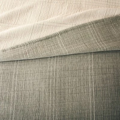 Hearth & Hand With Magnolia Microstripe Matelassé Coverlet - Hearth & Hand™ with Magnolia Twilight Taupe -Hearth Shop GUEST 10a06024 7948 4e1e 8a05 d743c4cc1a0d