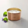 Hearth & Hand With Magnolia Lidded Metal Pampas 4-Wick Jar Candle Brass Finish 20oz - Hearth & Hand™ with Magnolia -Hearth Shop GUEST 11410258 7aee 44b9 92b9 e8351977d155