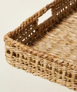 Hearth & Hand With Magnolia 14"x20" Natural Woven Tray with Handles - Hearth & Hand™ with Magnolia -Hearth Shop GUEST 124ba566 3c8f 4484 bf38 b3b87939c7eb
