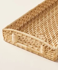 Hearth & Hand With Magnolia 7"x14" Natural Woven Bathroom Tray - Hearth & Hand™ with Magnolia -Hearth Shop GUEST 21ff534e efd8 403a 9f04 4ffc9ef13306