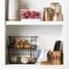 Hearth & Hand With Magnolia Stacking Wire Storage Basket Matte Black - Hearth & Hand™ with Magnolia