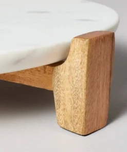 Hearth & Hand With Magnolia 12.5" Marble & Wood Footed Trivet White/Gray - Hearth & Hand™ with Magnolia 7 Hearth & Hand With Magnolia 12.5" Marble & Wood Footed Trivet White/Gray - Hearth & Hand™ with Magnolia -Hearth Shop GUEST 3ab9d389 1f34 4ed2 98d9 acfa9c871fa9