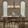 Hearth & Hand With Magnolia 6-Arm Candelabra Chandelier Ceiling Light - Hearth & Hand™ with Magnolia Brass Finish -Hearth Shop GUEST 4cbb129f 171e 49a1 9bcf 7a7931d3852a