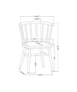 Hearth & Hand W/Magnolia Furniture Shaker Dining Chair - Hearth & Hand™ with Magnolia Natural -Hearth Shop GUEST 685a2efe 2b06 4fec bac8 e6f34d7f0578