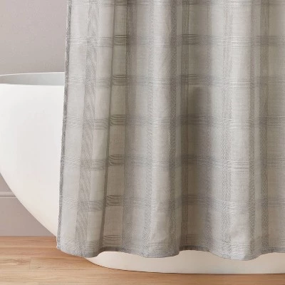 Hearth & Hand With Magnolia Washed Square Shower Curtain - Hearth & Hand™ with Magnolia Green 4 Hearth & Hand With Magnolia Washed Square Shower Curtain - Hearth & Hand™ with Magnolia Green - Image 2