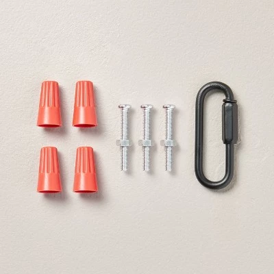 Hearth & Hand With Magnolia Milk Glass Adjustable Pendant Ceiling Light - Hearth & Hand™ with Magnolia Black Finish 6 Hearth & Hand With Magnolia Milk Glass Adjustable Pendant Ceiling Light - Hearth & Hand™ with Magnolia Black Finish - Image 4