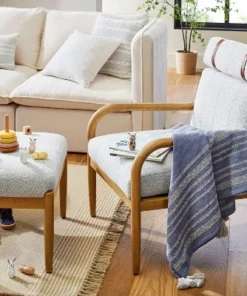 Hearth & Hand With Magnolia Toy Rainbow Wooden Ring Stacker - 8pc - Hearth & Hand™ with Magnolia