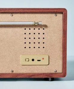 Hearth & Hand With Magnolia Portable AM/FM Bluetooth Radio Tonal Brown - Hearth & Hand™ with Magnolia -Hearth Shop GUEST 7f38dc8f 92e9 465c 9ae4 c0ea4b00f3d4