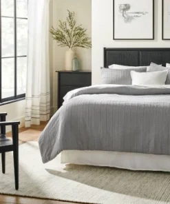 Hearth & Hand With Magnolia 3pc Washed Loop Stripe Comforter Bedding Set - Hearth & Hand™ with Magnolia Blue -Hearth Shop GUEST 985d4205 3188 4765 bb59 d7f12fe9d218