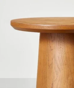 Hearth & Hand W/Magnolia Furniture Wooden Round Pedestal Accent Side Table - Hearth & Hand™ with Magnolia Natural -Hearth Shop GUEST 9b8a2bcd 53fb 4f3c bceb 1b26951c882d