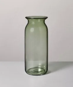 Hearth & Hand With Magnolia Green Glass Decorative Flared Bouquet Vase - Hearth & Hand™ with Magnolia -Hearth Shop GUEST a102e664 2c34 47ec 8fbd af47aa56a8e9