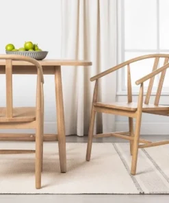 Hearth & Hand W/Magnolia Furniture Sculpted Wood Dining Chair - Hearth & Hand™ with Magnolia Black