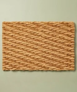 Hearth & Hand With Magnolia Chunky Twisted Rope Handwoven Coir Doormat Natural/Brown - Hearth & Hand™ with Magnolia -Hearth Shop GUEST b7625b6b bce2 4a73 85f6 71a7e3da3b62