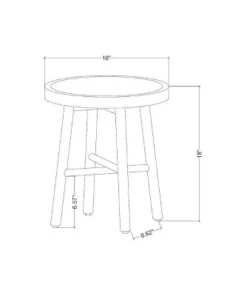 Hearth & Hand W/Magnolia Furniture Shaker Accent Table or Stool - Hearth & Hand™ with Magnolia Black -Hearth Shop GUEST bd1a2841 7db7 4396 a528 7422a88a6709