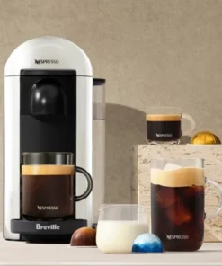 Nespresso VertuoPlus Single-Serve Coffee Maker and Espresso Machine by Breville, White - Hearth & Hand™ with Magnolia