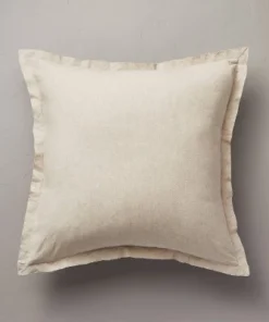 Hearth & Hand With Magnolia 26"x26" Linen Blend Euro Bed Pillow - Hearth & Hand­™ with Magnolia Gray -Hearth Shop GUEST c5c2955b 9fd7 4d3b 9f81 ba112a18ec7b