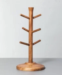 Hearth & Hand With Magnolia Wooden Mug Tree - Hearth & Hand™ with Magnolia Pickled Black -Hearth Shop GUEST c7d5dcf0 7a08 4d3f badf ede67a83d4d2