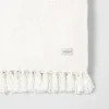 Hearth & Hand With Magnolia Knotted Fringe Throw Blanket White - Hearth & Hand™ with Magnolia -Hearth Shop GUEST d9b3fc29 3ea0 470d a1b4 2ad3b9412b2a