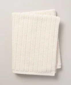 Hearth & Hand With Magnolia Hidden Stripe Terry Bath Towels Natural/Honey - Hearth & Hand™ with Magnolia -Hearth Shop GUEST de24c552 db48 4e23 b5eb 8516d902172d