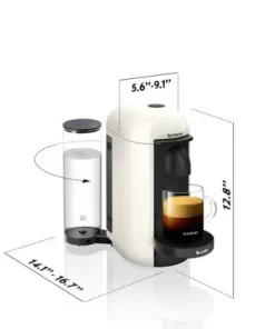 Nespresso VertuoPlus Single-Serve Coffee Maker and Espresso Machine by Breville, White - Hearth & Hand™ with Magnolia -Hearth Shop GUEST e5ddb5aa f602 4792 87b1 2c6d003f311e