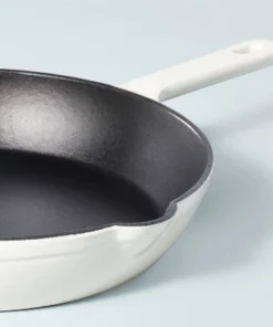 Hearth & Hand With Magnolia Enameled Cast Iron Skillet Sour Cream - Hearth & Hand™ with Magnolia -Hearth Shop GUEST e9bb6c2c e787 4df4 8bcc 61e5bcc4762f