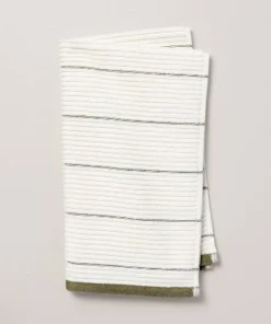 Hearth & Hand With Magnolia Ribbed Terry Bath Towels Cream/Green - Hearth & Hand™ with Magnolia 10 Hearth & Hand With Magnolia Ribbed Terry Bath Towels Cream/Green - Hearth & Hand™ with Magnolia -Hearth Shop GUEST f8a9e4ff 7f6a 4f27 ab01 ac8bde059cb1